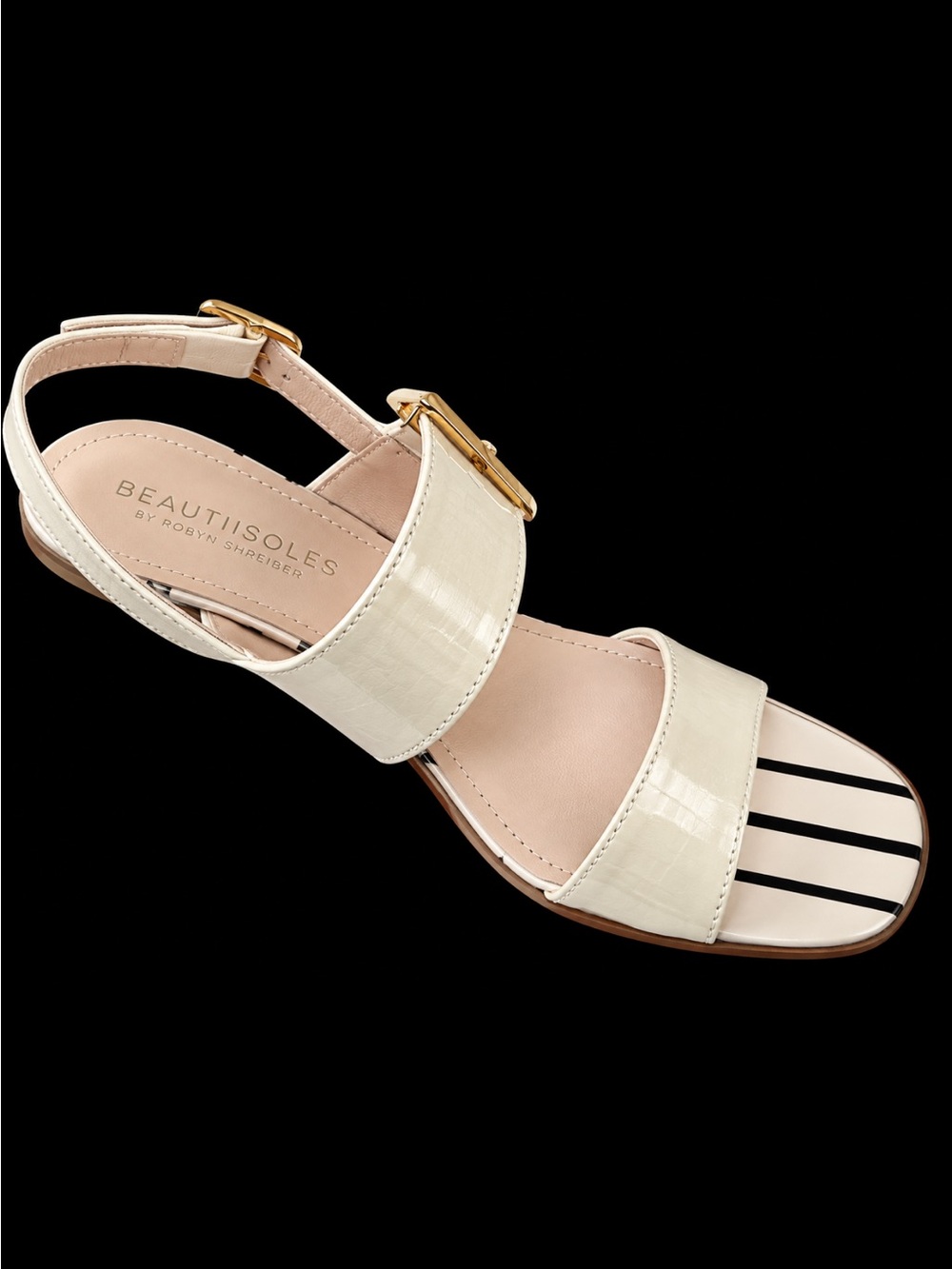 NWB BEAUTIISOES BY ROBYN SIZE 6, COLOR MARILYN OFW.